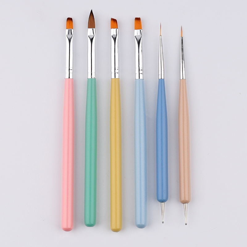 Nail Art Brush Set | Pastel Edition