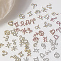 Zodiac Nail Charm Set | Gemstone Collection
