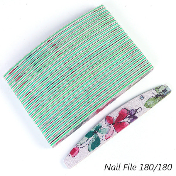 Curved Nail File | 25 Pack