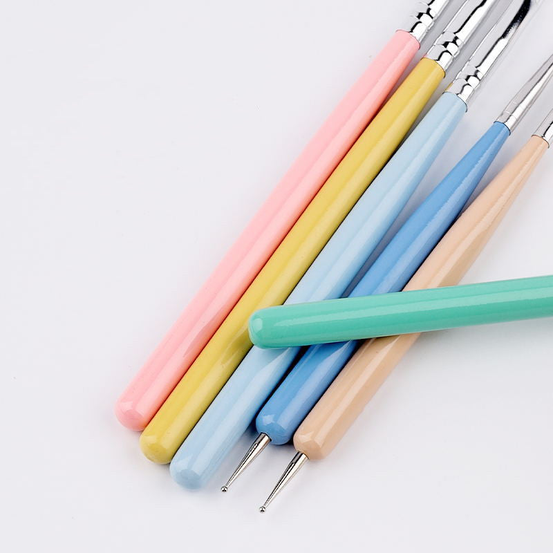 Nail Art Brush Set | Pastel Edition