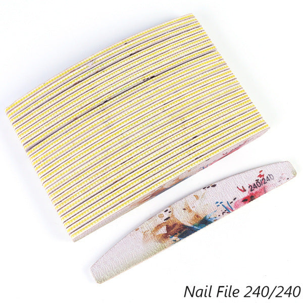 Curved Nail File | 25 Pack