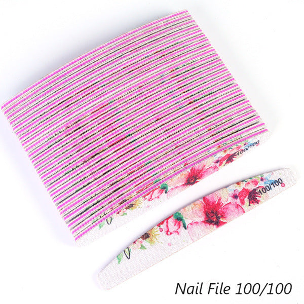 Curved Nail File | 25 Pack