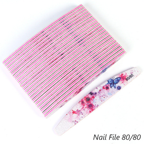 Curved Nail File | 25 Pack