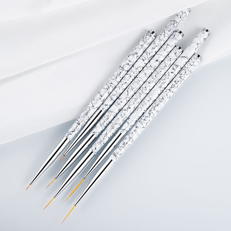 Nail Art Liner Brush Set | Marble Edition