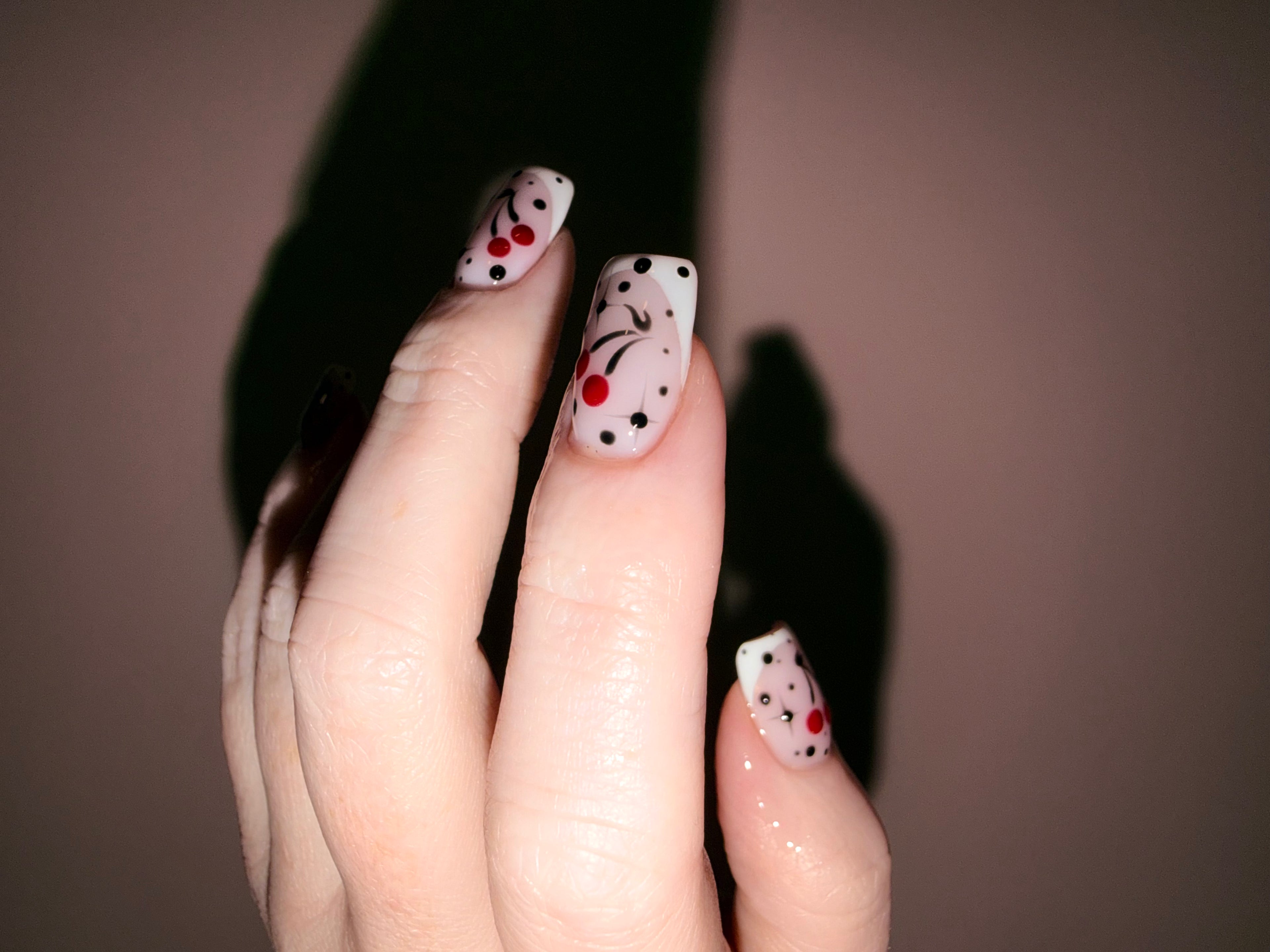 D.I.Y. Press-On Nail Kit | French Mani w/ Cherry Starbursts