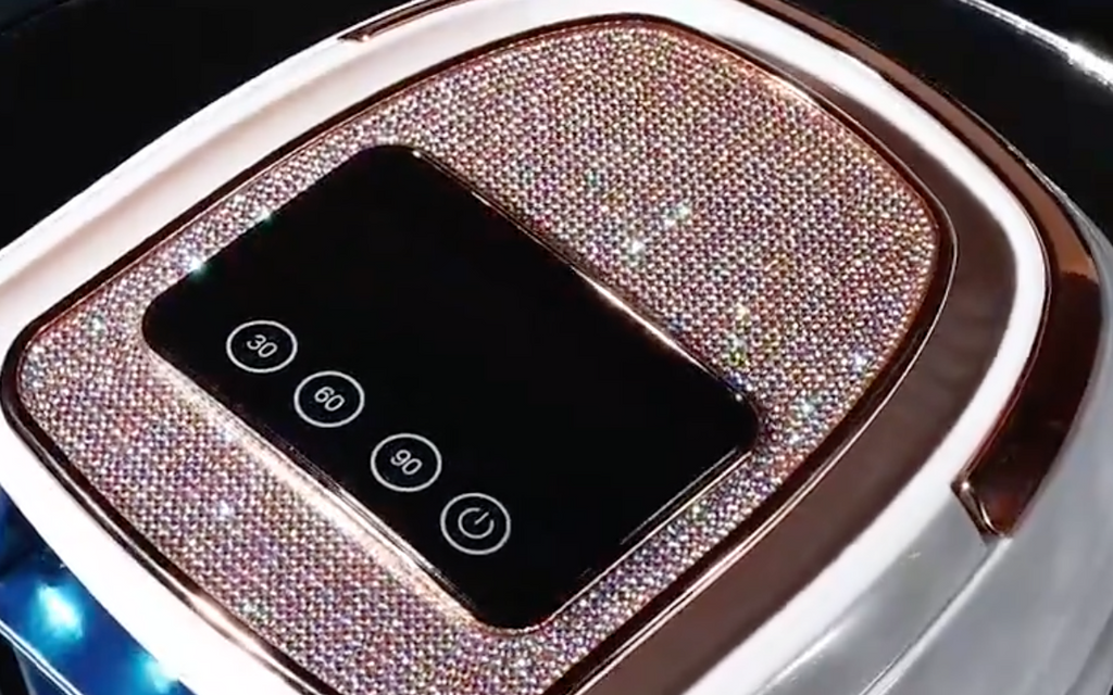 UV + LED Cordless Lamp | Crystal Collection