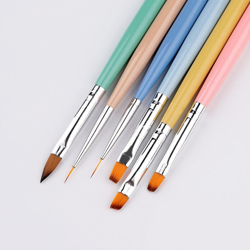 Nail Art Brush Set | Pastel Edition